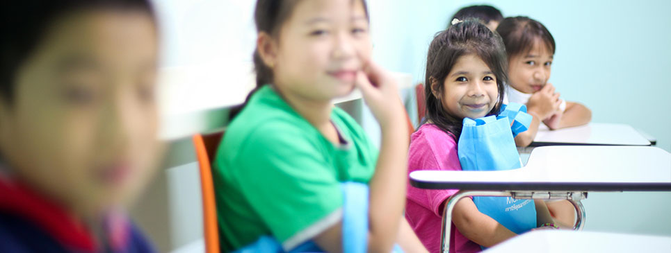 students-and-teacher-around-globe